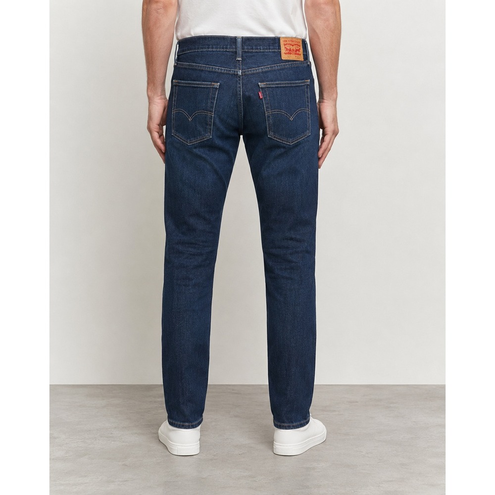 Levi's 512 Slim Taper Fit Jeans Dark Wash Blue Denim Men's Size 34 x 34 5 Pocket